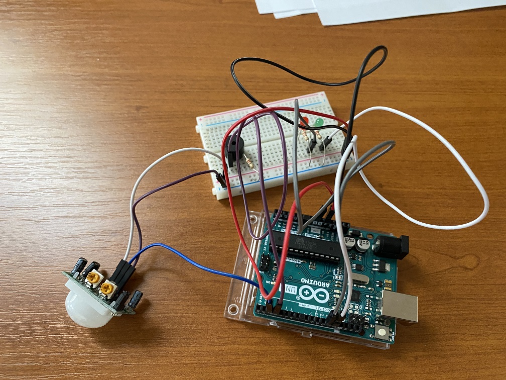 Carte arduino et capteur IFR