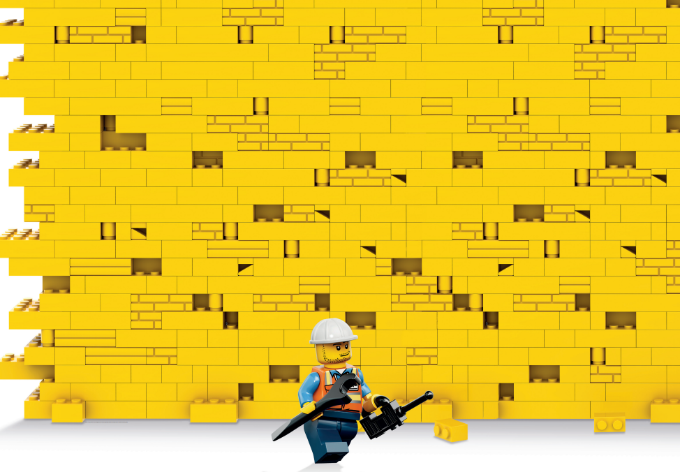 Mur de LEGO