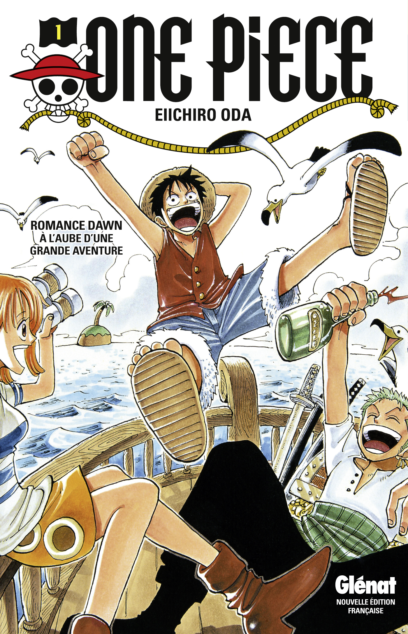 couverture du tome 1 de one piece