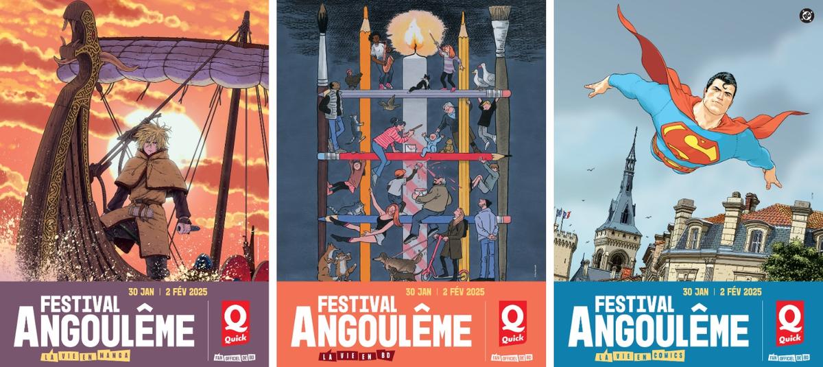 Affiches du FIBD 2025