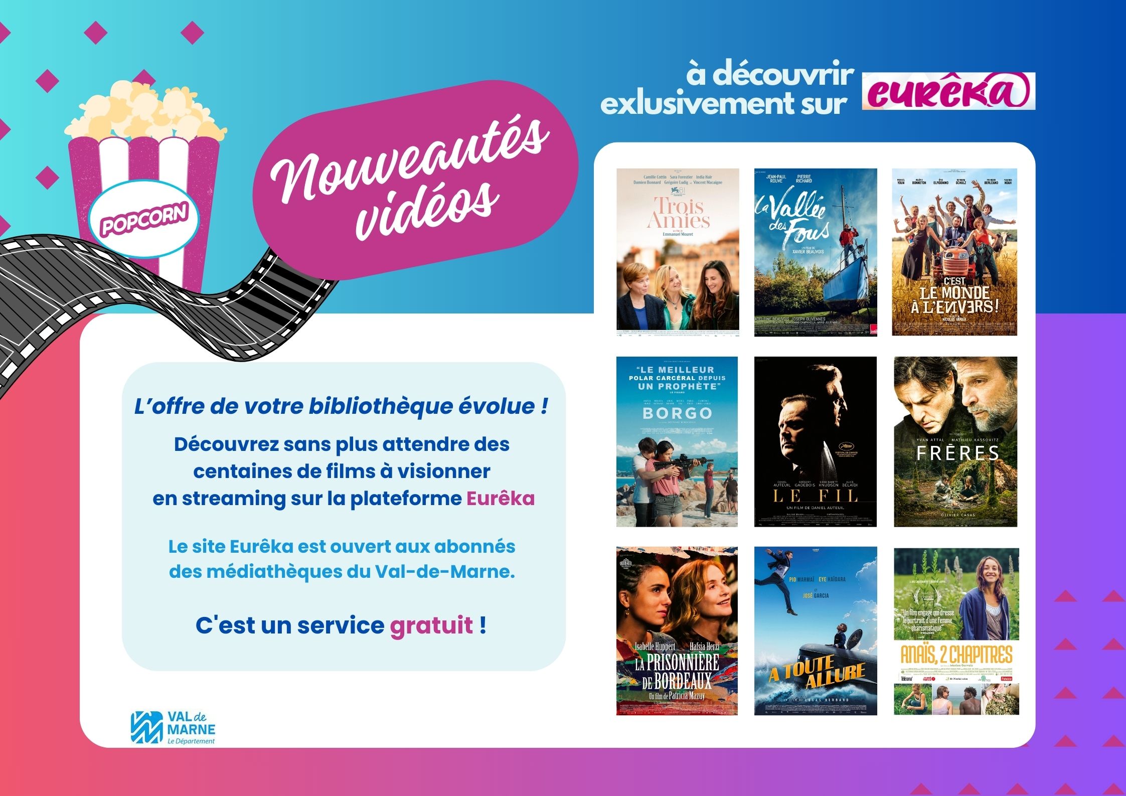 Affiche des films
