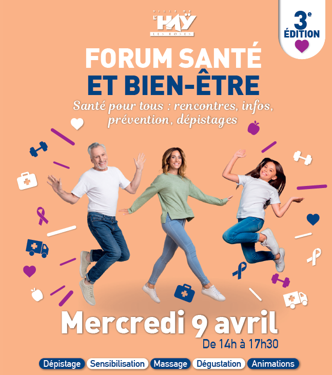 Forum santé et bien-être - mercredi 9 avril