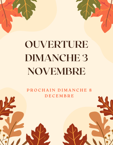 Ouverture de la bibliothèque le dimanche 3 novembre